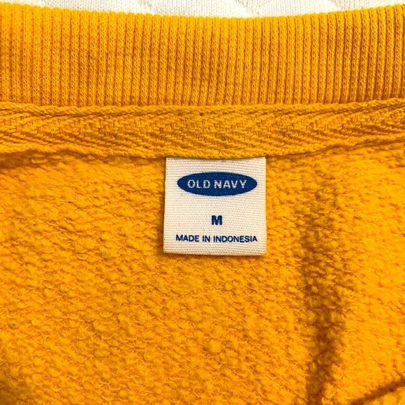 Yellow graphic crew Stay Amazed - Med. - Picture 2 of 2